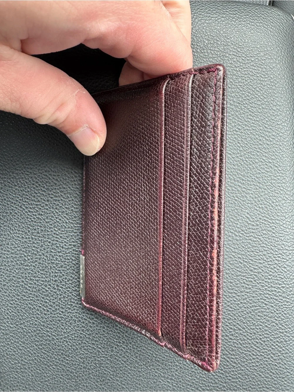 Coach Leather Card Case